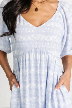 Baltic Born Adalee Dress | Light Blue Floral