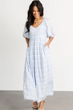 Baltic Born Adalee Dress | Light Blue Floral