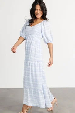 Baltic Born Adalee Dress | Light Blue Floral