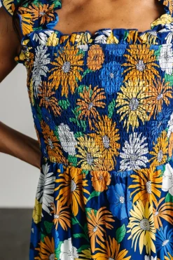 Baltic Born Adela Maxi Dress | Blue Multi Floral