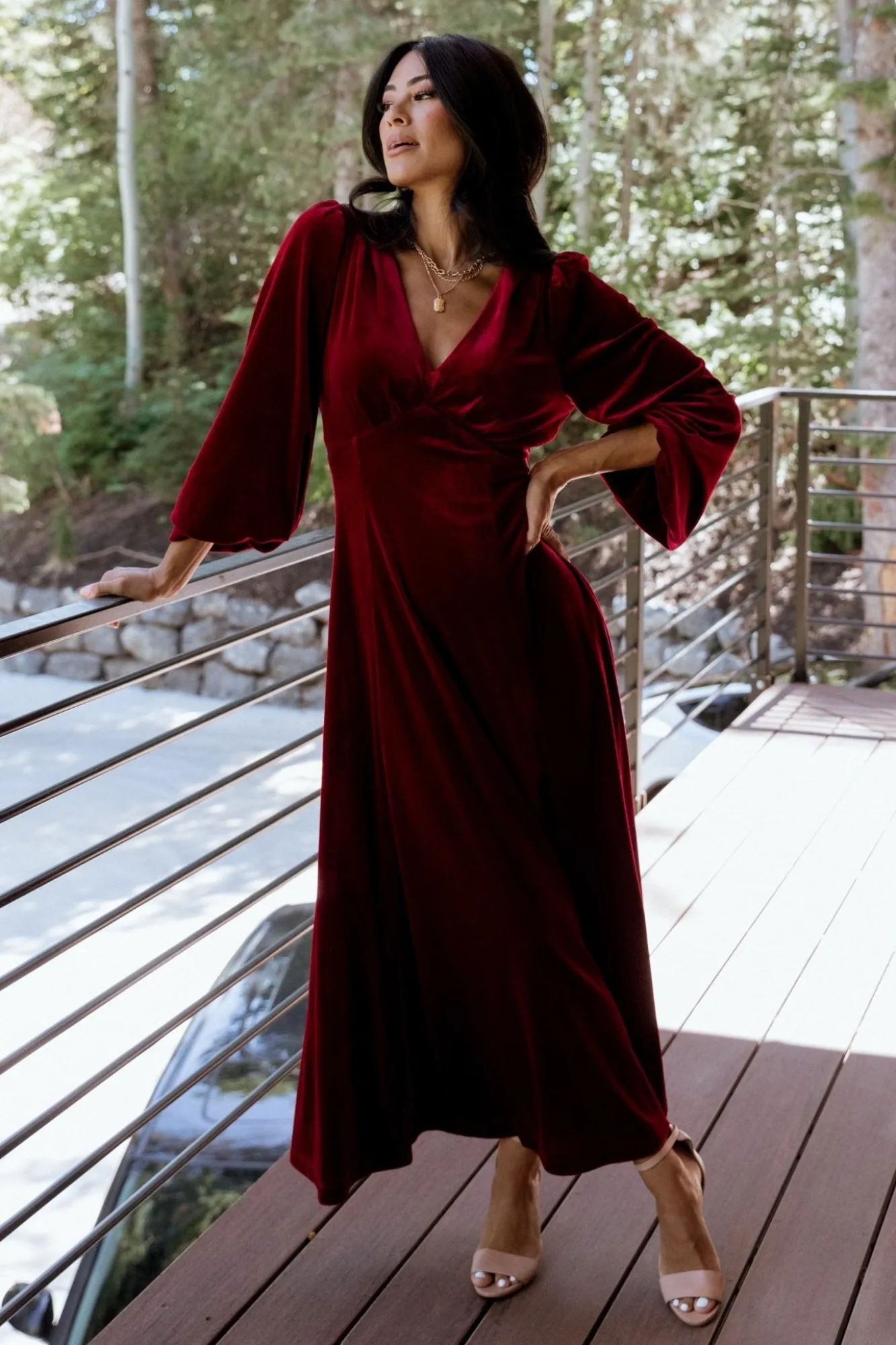 Baltic Born Adelita Velvet Maxi Dress |