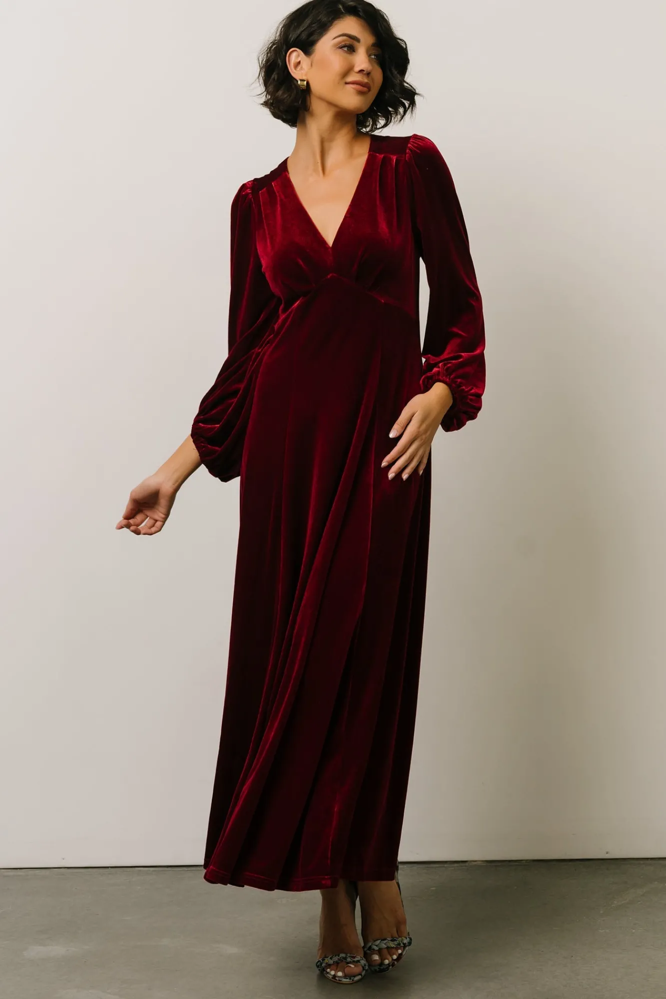 Baltic Born Adelita Velvet Maxi Dress |
