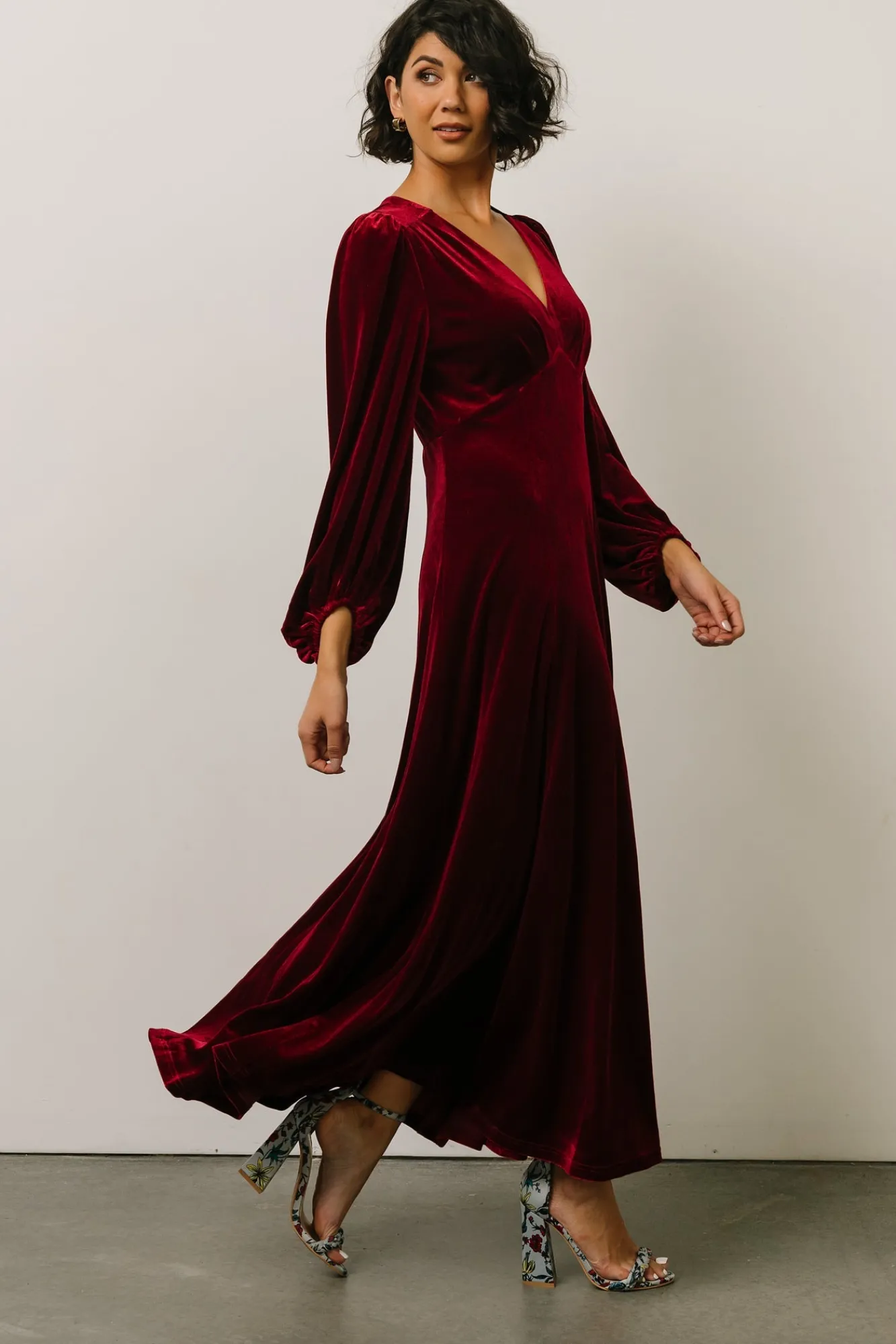 Baltic Born Adelita Velvet Maxi Dress |