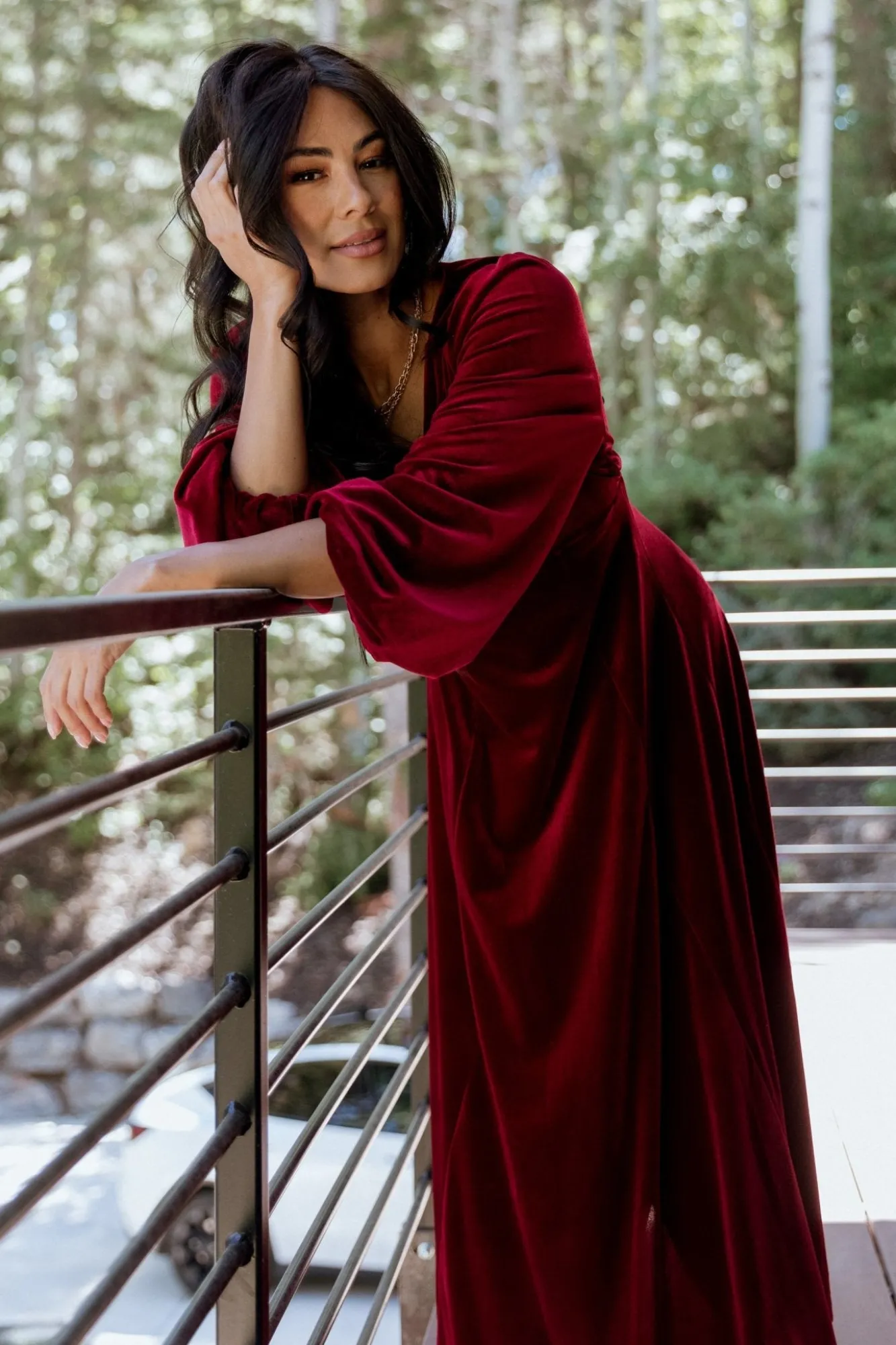 Baltic Born Adelita Velvet Maxi Dress |