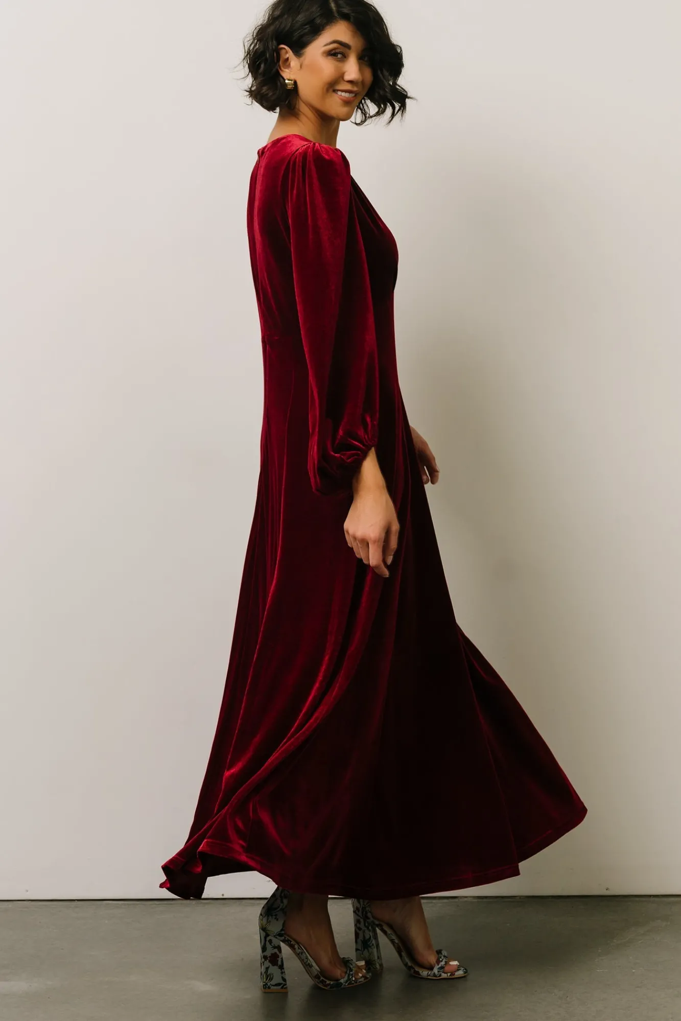 Baltic Born Adelita Velvet Maxi Dress |