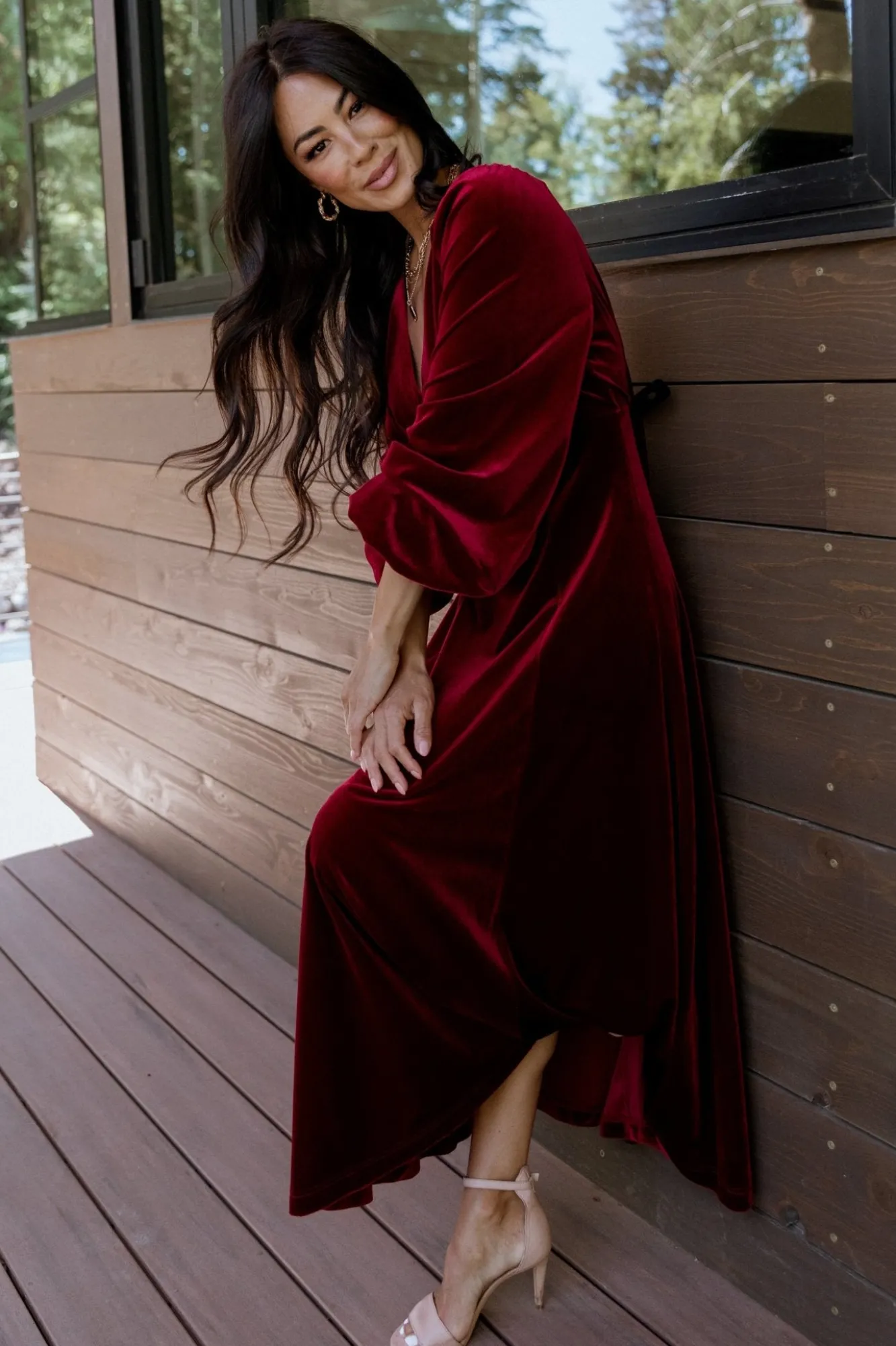Baltic Born Adelita Velvet Maxi Dress |