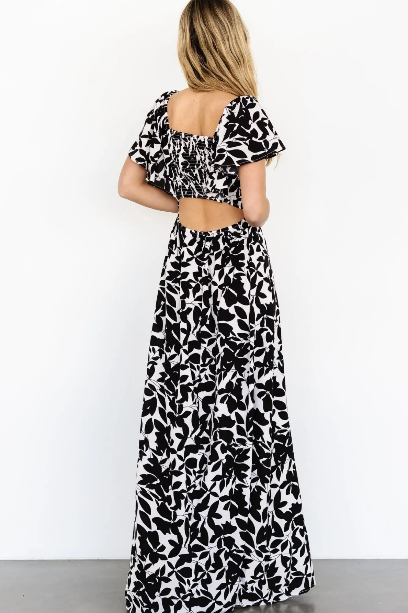 Baltic Born Adira Maxi Dress | Black Floral