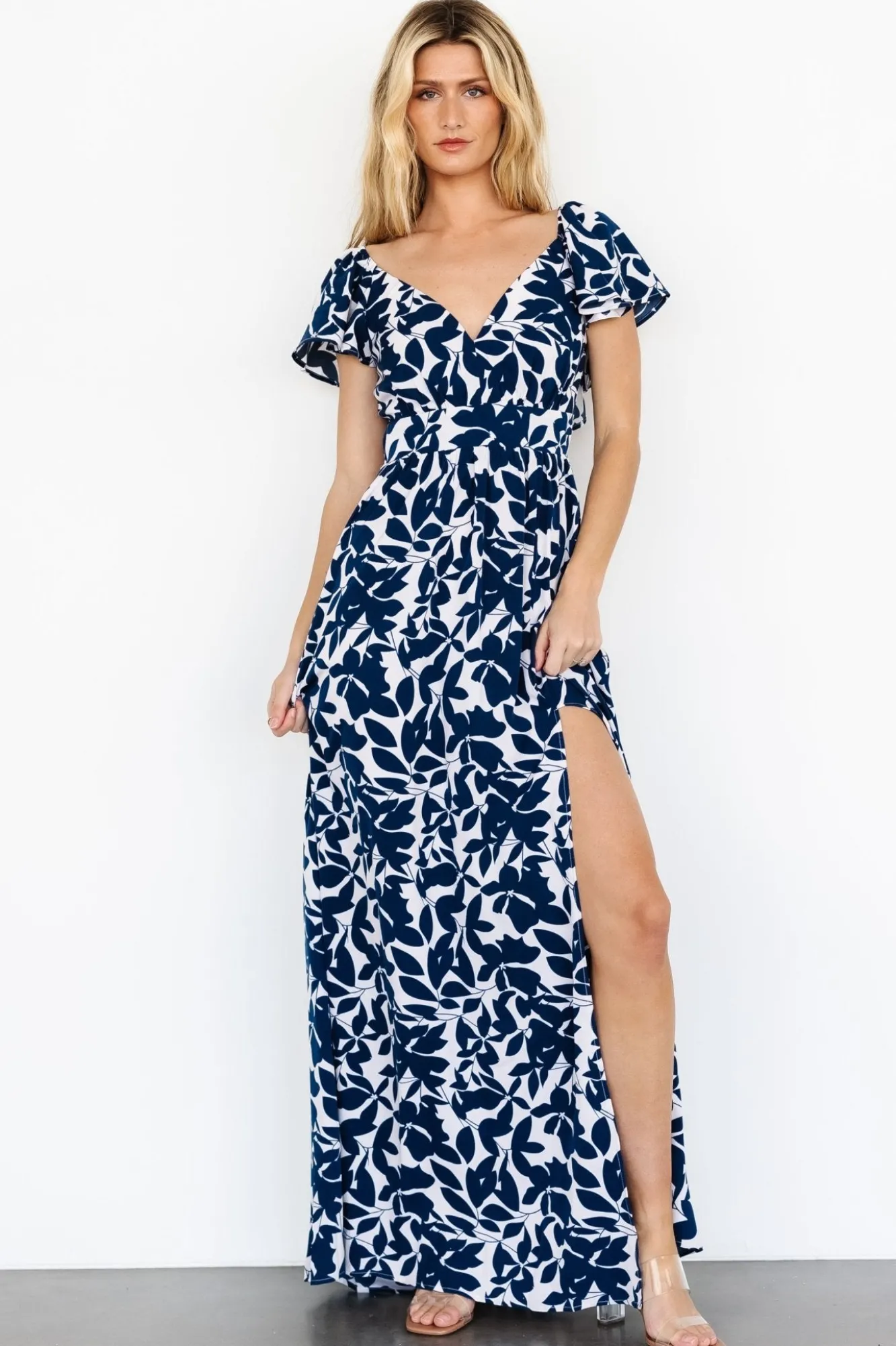 Baltic Born Adira Maxi Dress | Navy Floral