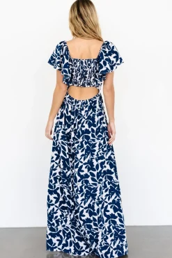 Baltic Born Adira Maxi Dress | Navy Floral