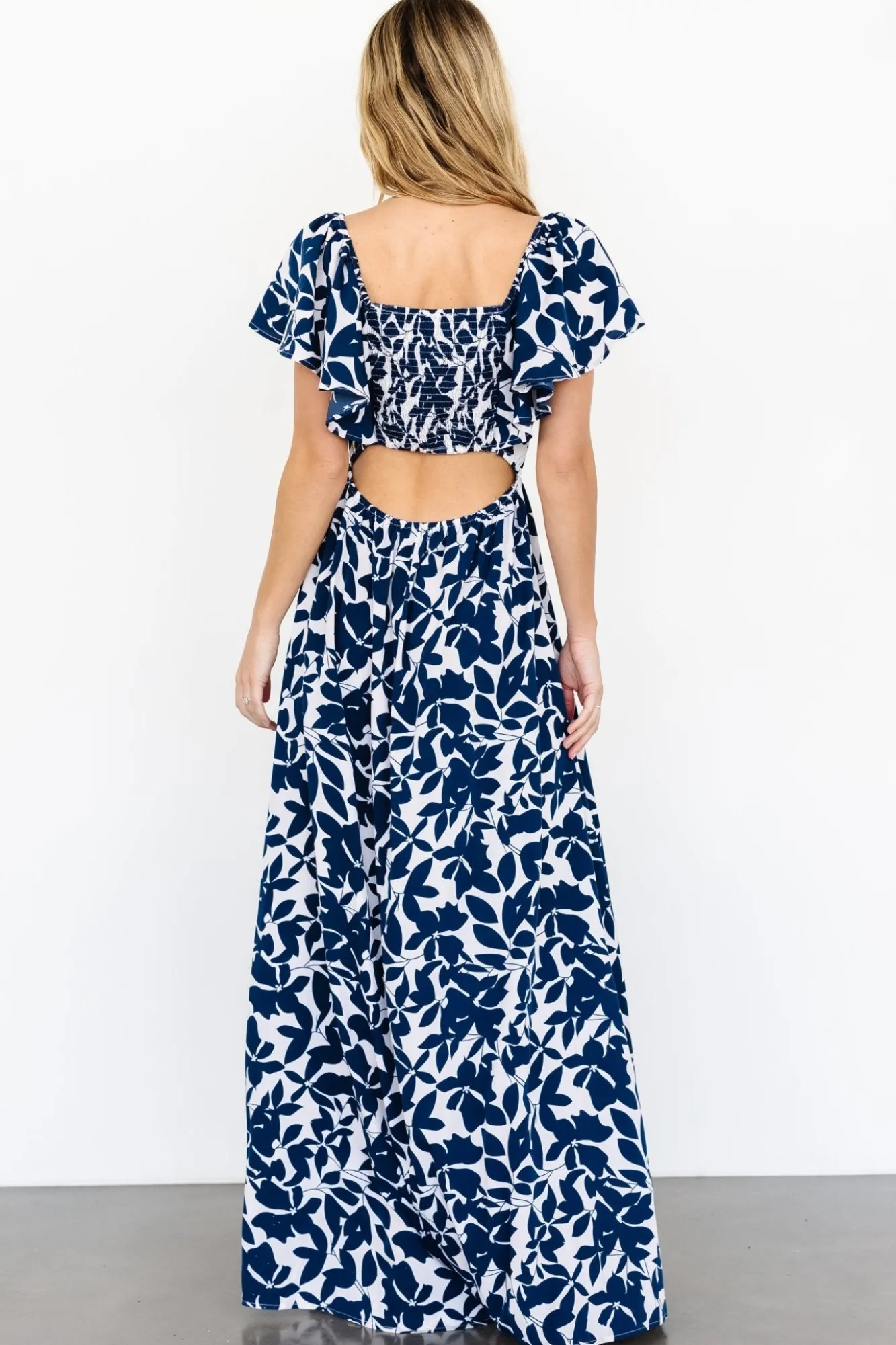 Baltic Born Adira Maxi Dress | Navy Floral
