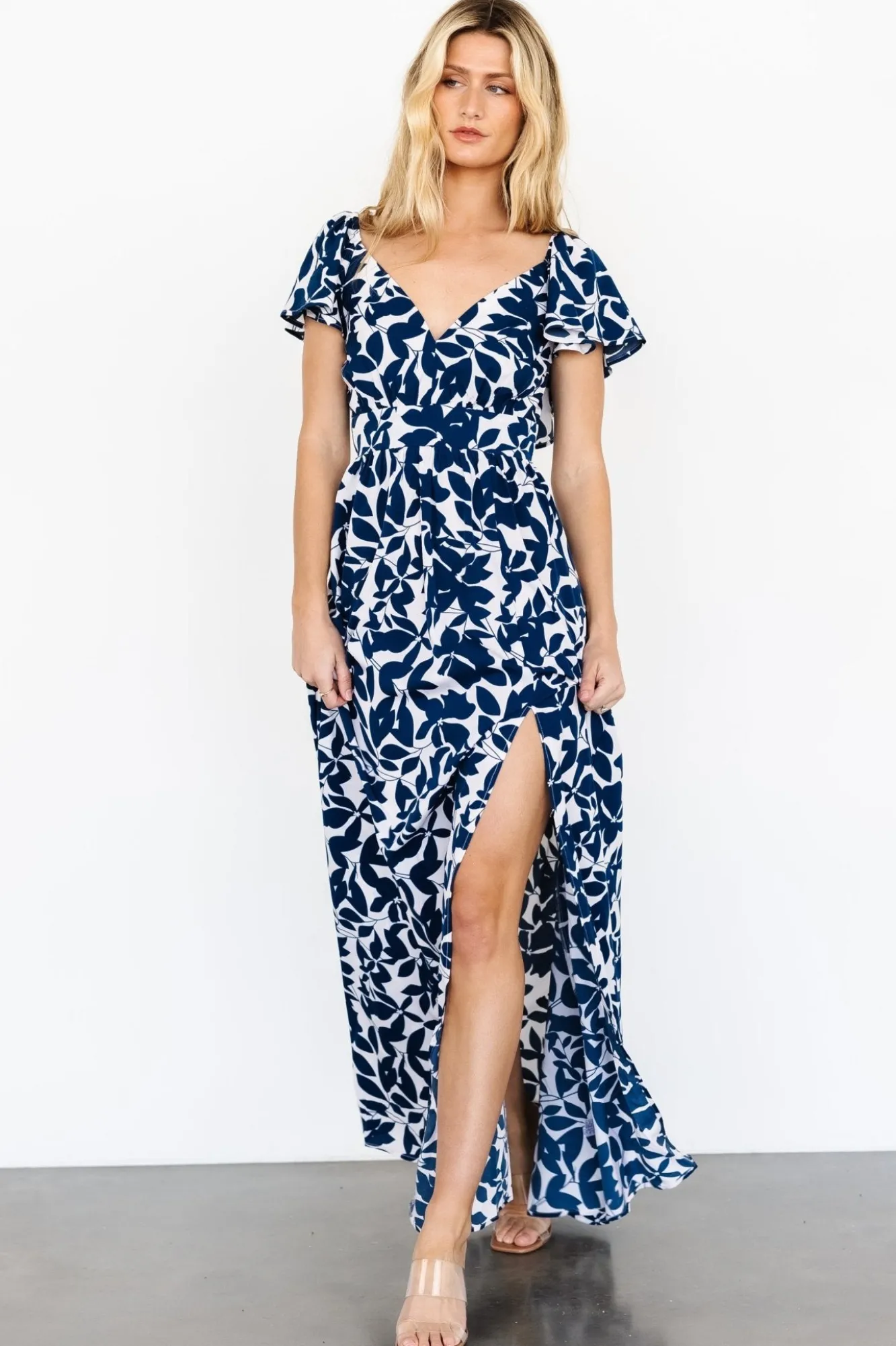 Baltic Born Adira Maxi Dress | Navy Floral