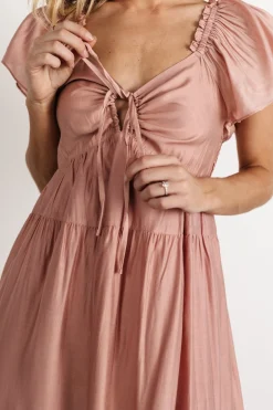 Baltic Born Agatha Maxi Dress | Dusty Mauve