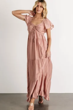 Baltic Born Agatha Maxi Dress | Dusty Mauve