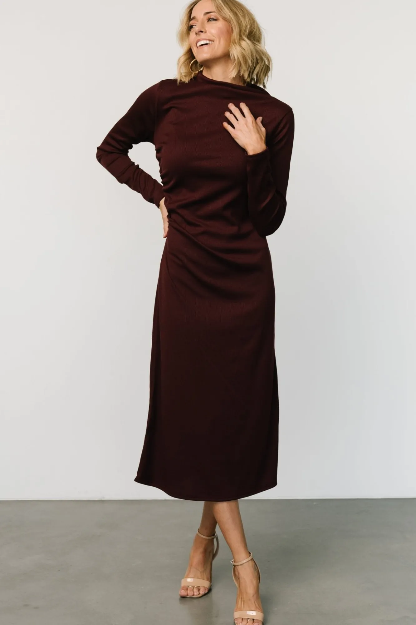 Baltic Born Aiko Mock Neck Dress |