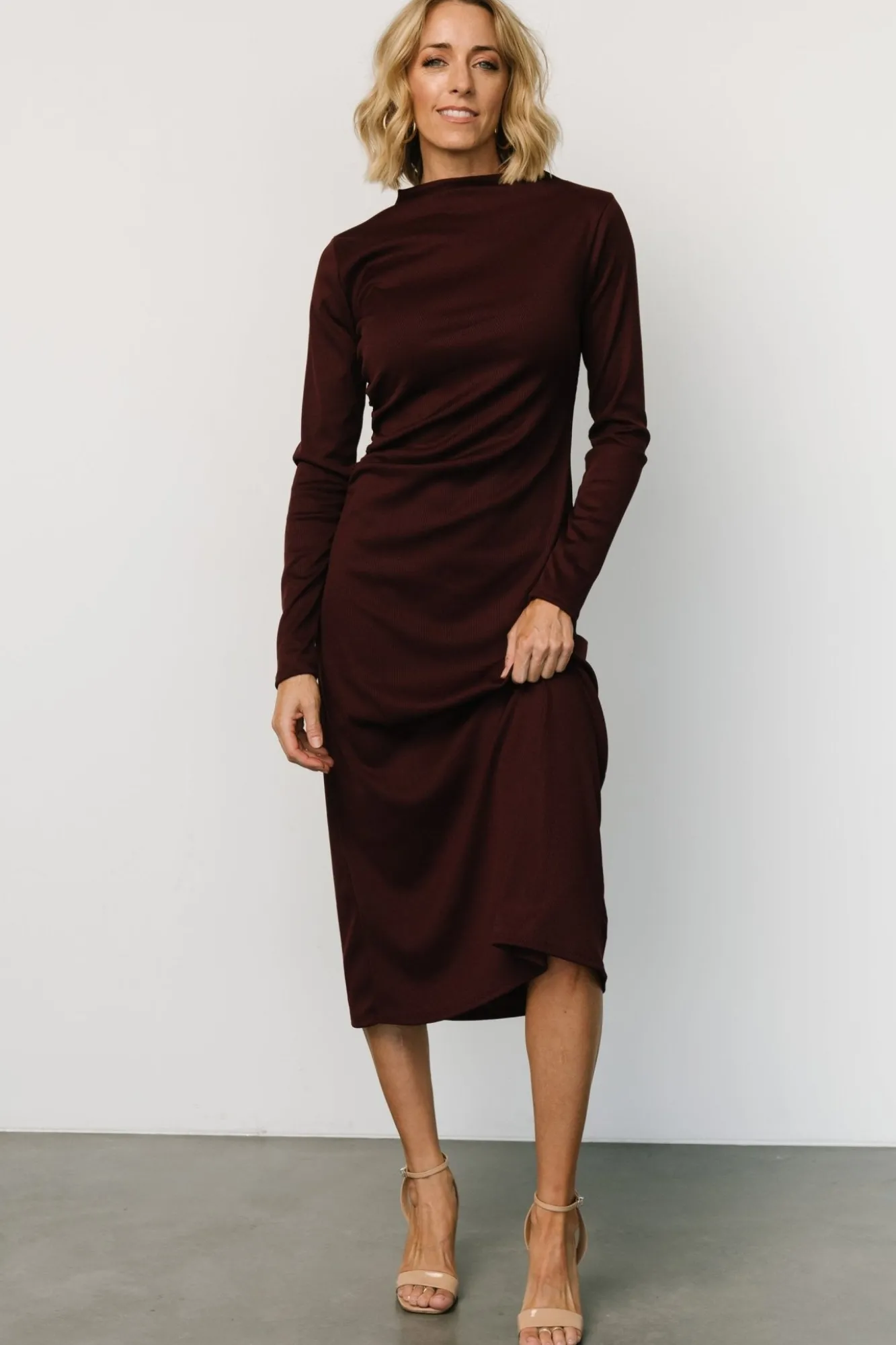 Baltic Born Aiko Mock Neck Dress |