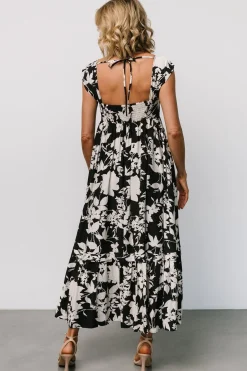 Baltic Born Aita Maxi Dress | Black + Ivory Floral