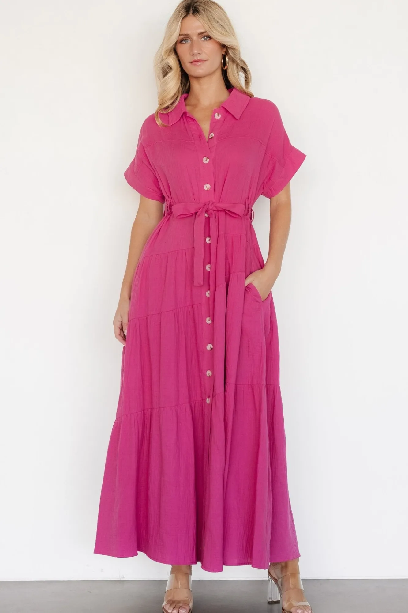 Baltic Born Aizey Button Up Maxi Dress |