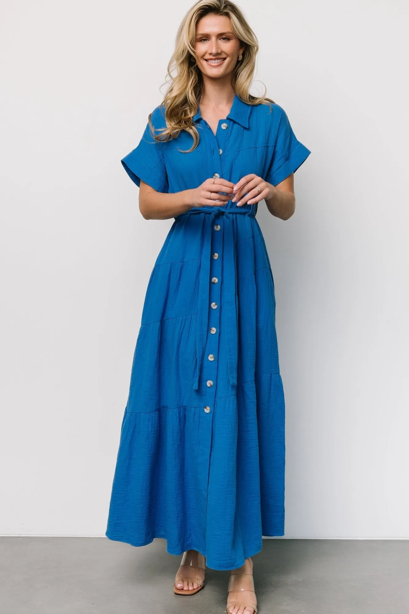 Baltic Born Aizey Button Up Maxi Dress |