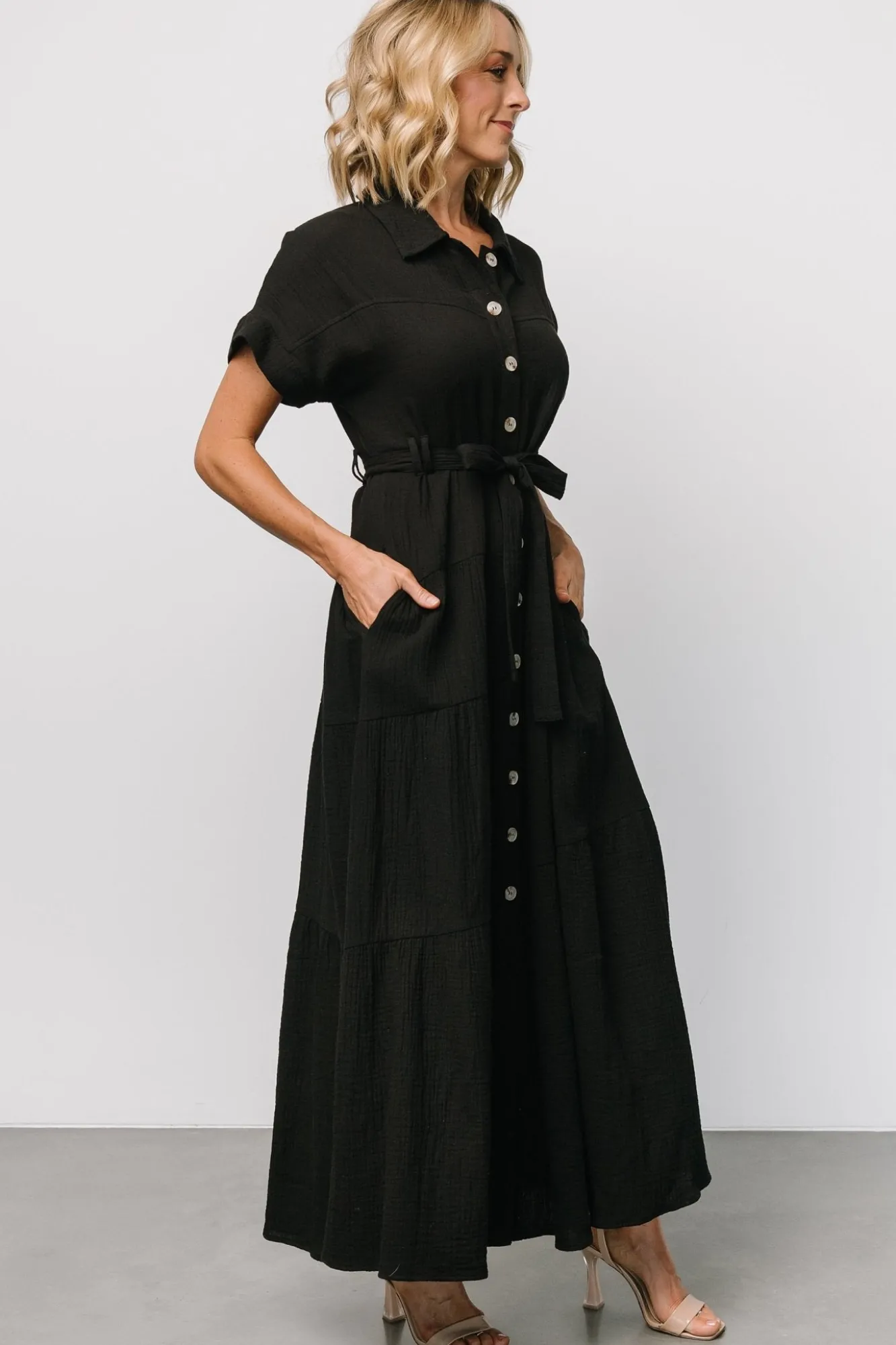 Baltic Born Aizey Button Up Maxi Dress |