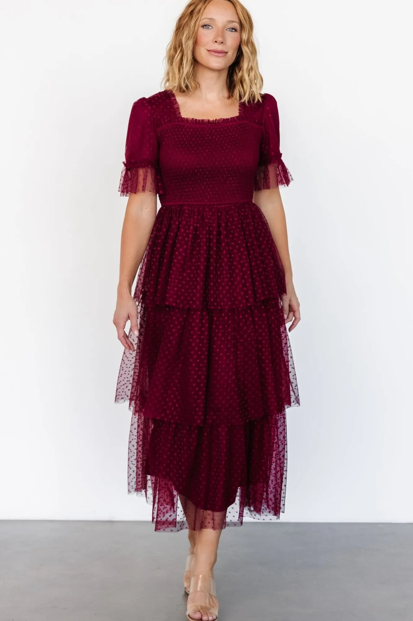 Baltic Born Alana Tulle Tiered Dress |