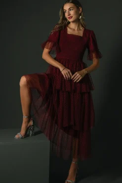 Baltic Born Alana Tulle Tiered Dress |