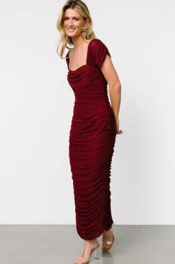Baltic Born Alessandra Mesh Midi Dress |