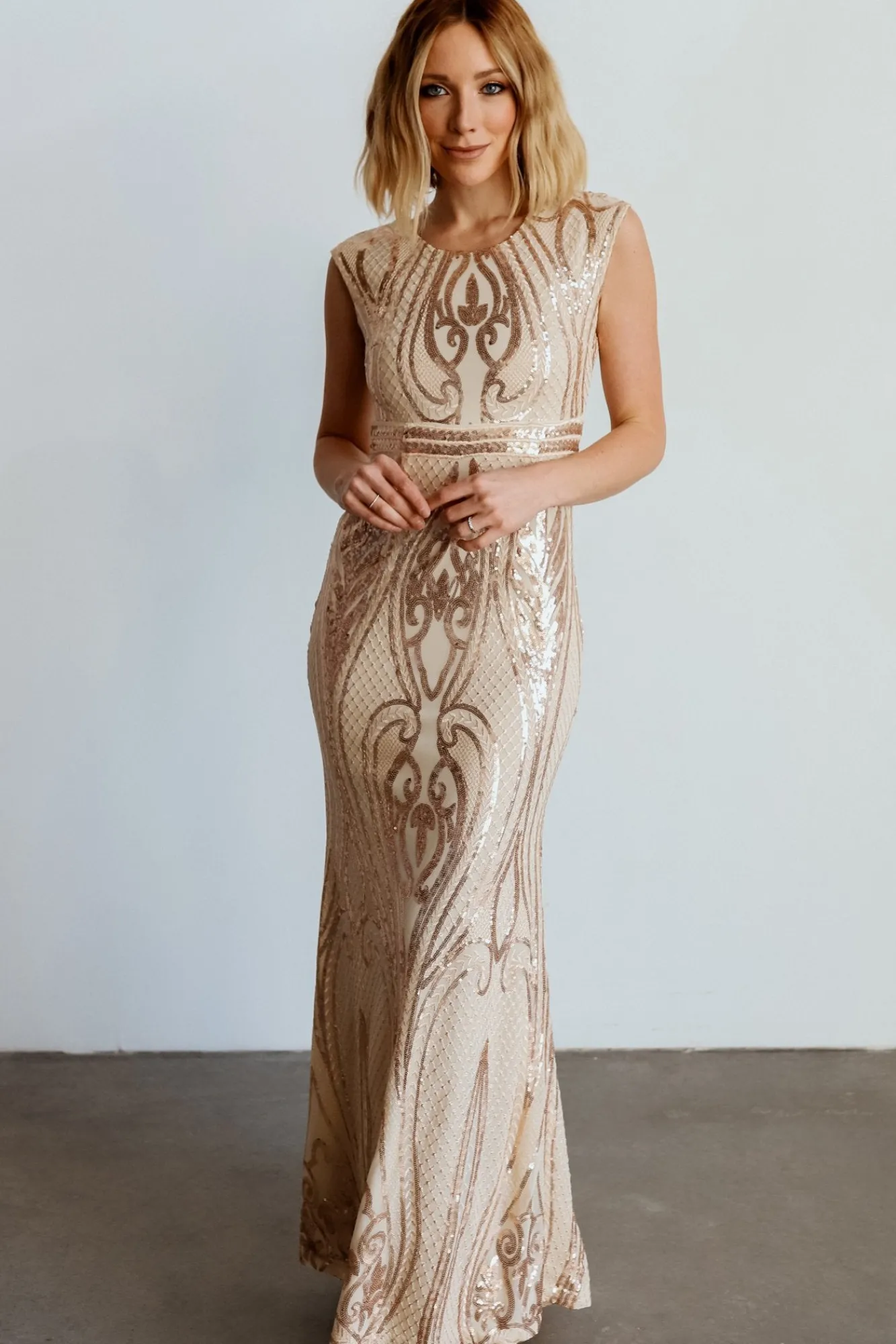 Baltic Born Alessia Sequin Gown |