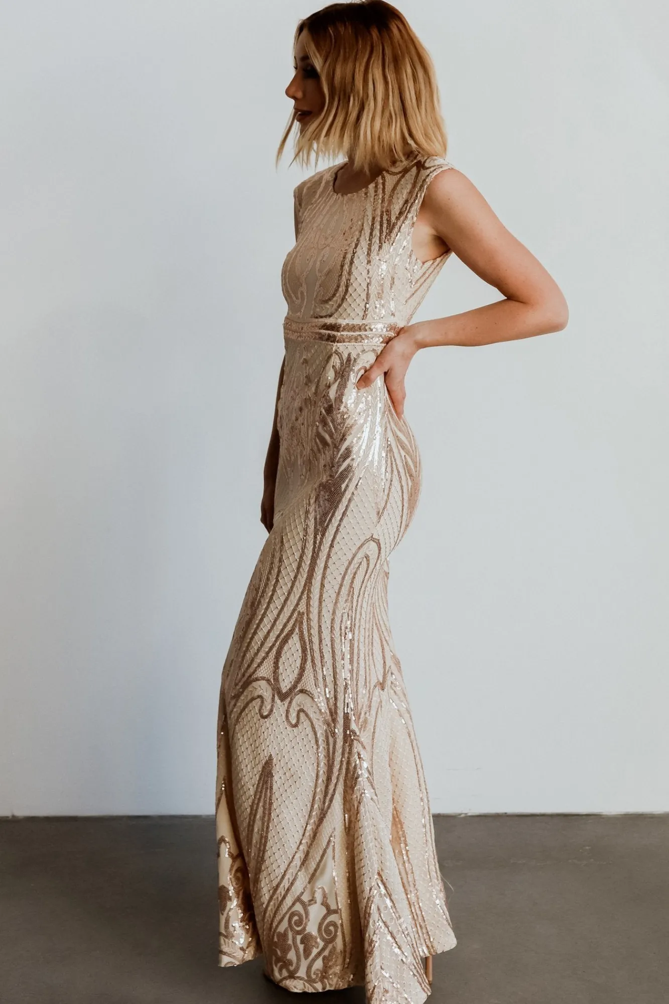 Baltic Born Alessia Sequin Gown |