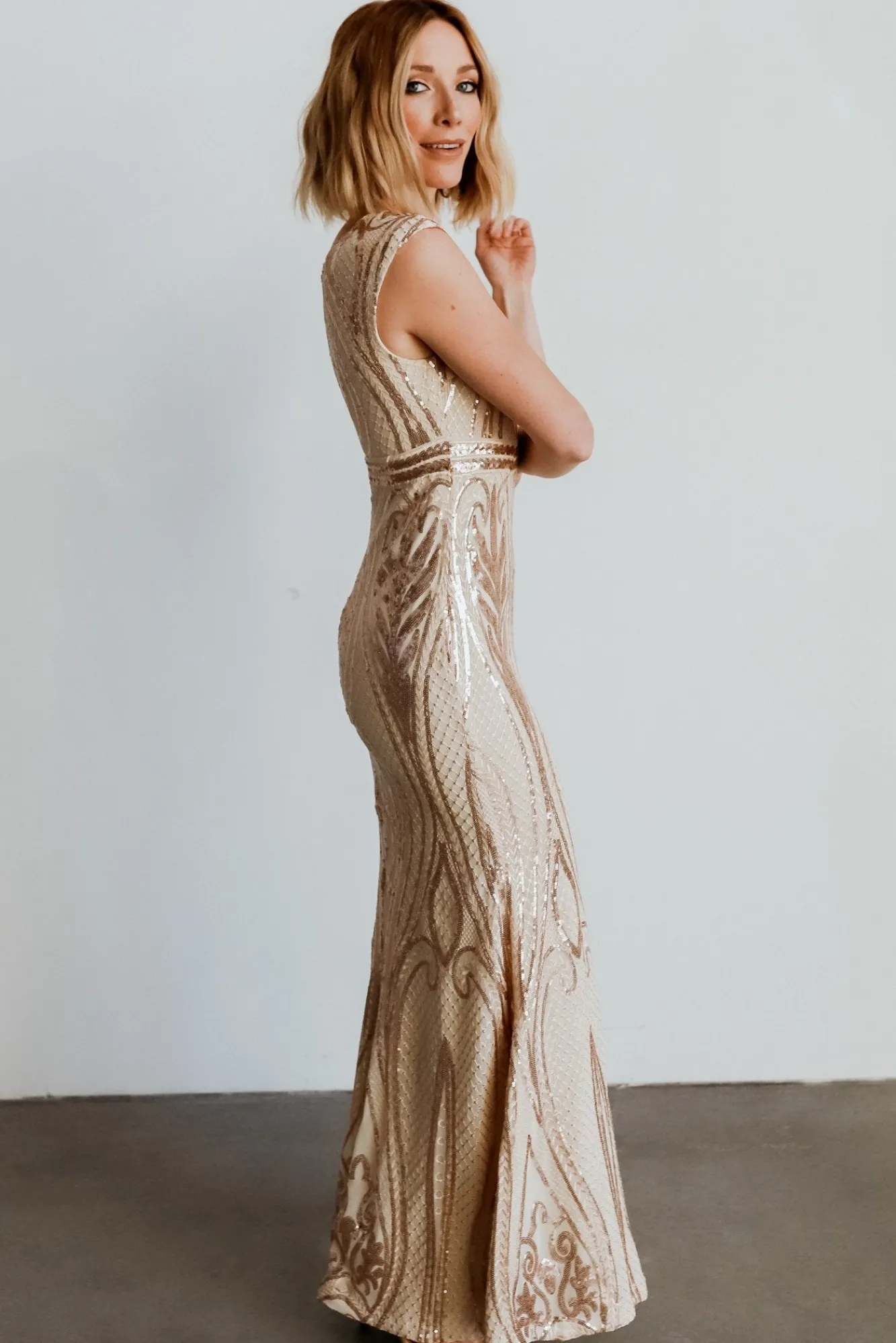 Baltic Born Alessia Sequin Gown |