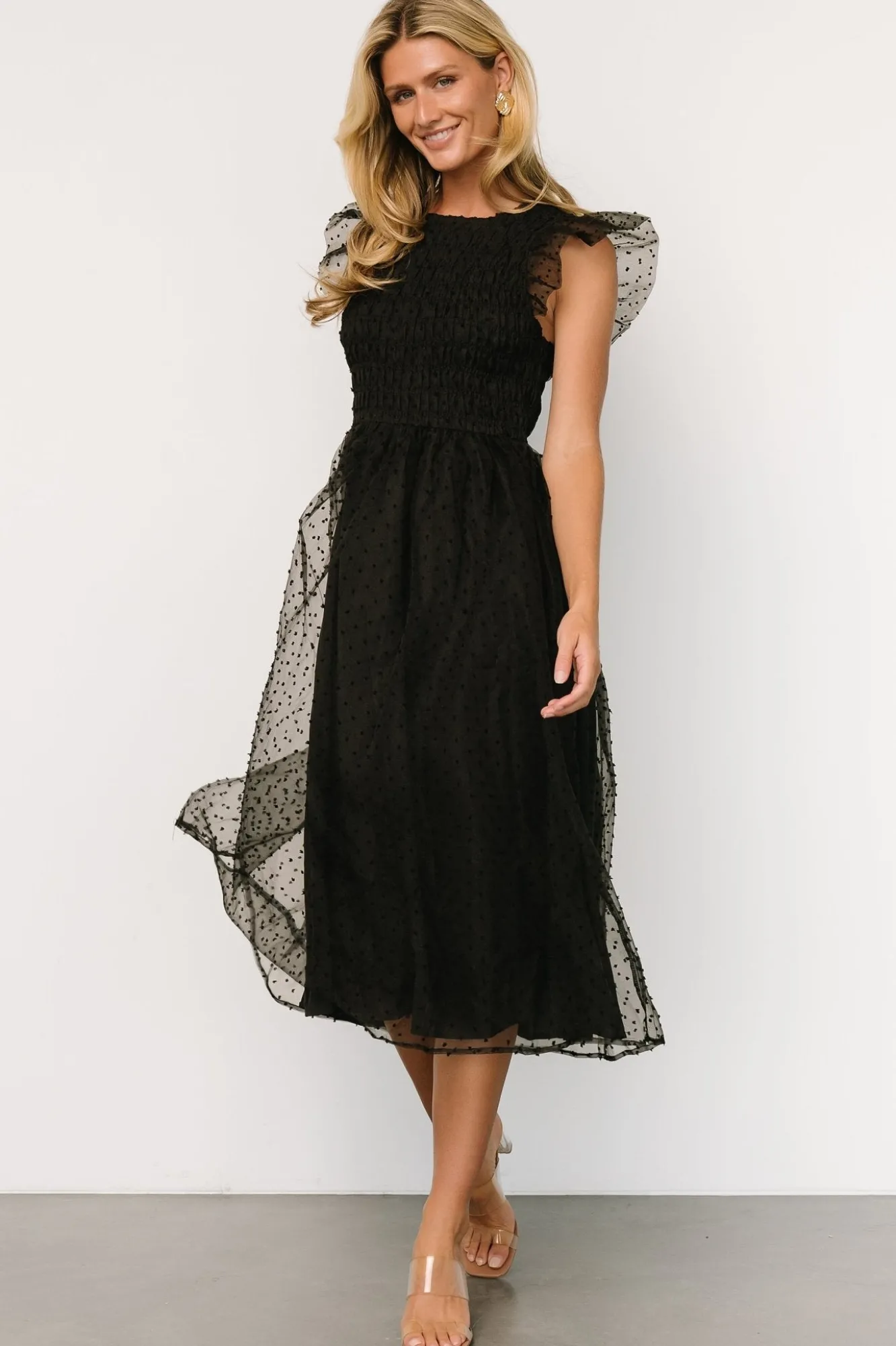 Baltic Born Alice Dot Midi Dress |