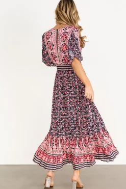 Baltic Born Amaris Maxi Dress | Navy Multi