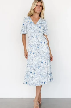 Baltic Born Amelie Wrap Midi Dress | Blue Print