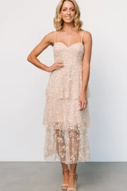 Baltic Born Anavi Tiered Midi Dress |