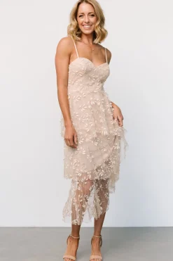 Baltic Born Anavi Tiered Midi Dress |
