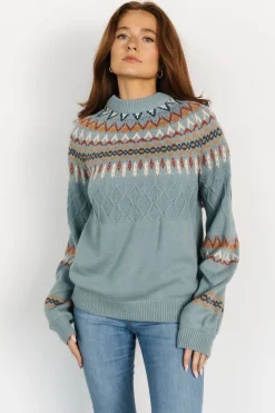 Baltic Born Anders Knit Sweater | Blue Multi