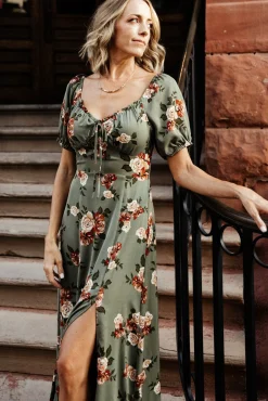 Baltic Born Angela Maxi Dress | Olive Rose Floral
