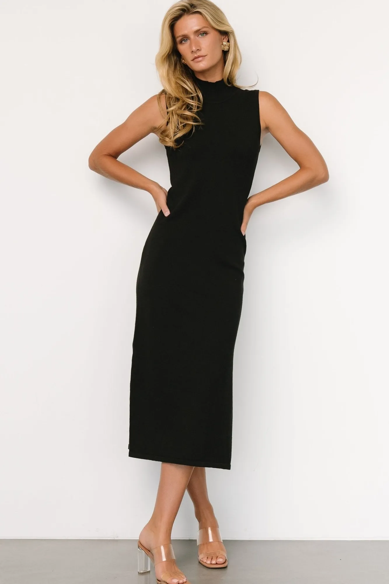 Baltic Born Angelina Mock Neck Tank Dress |