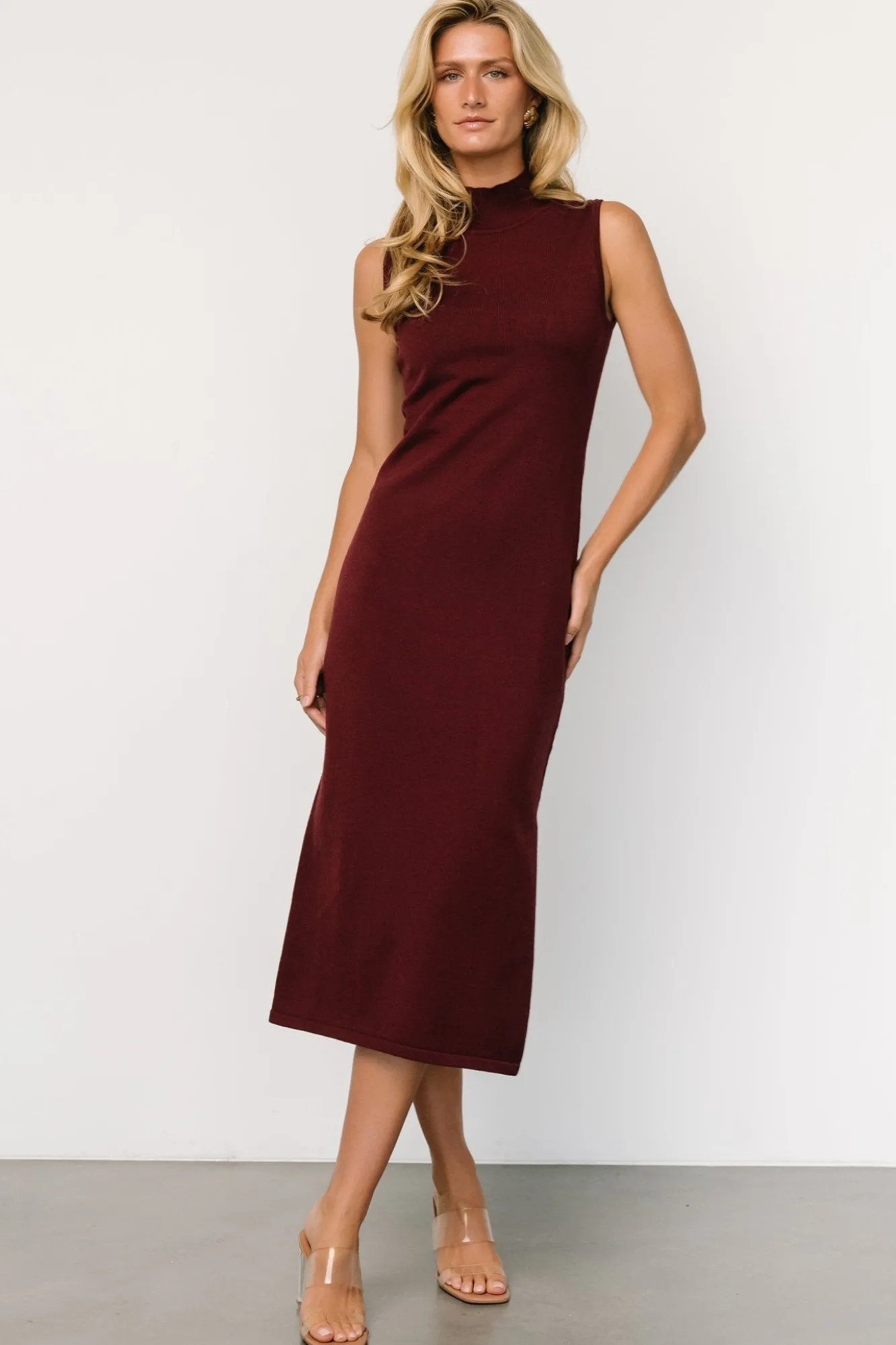 Baltic Born Angelina Mock Neck Tank Dress |