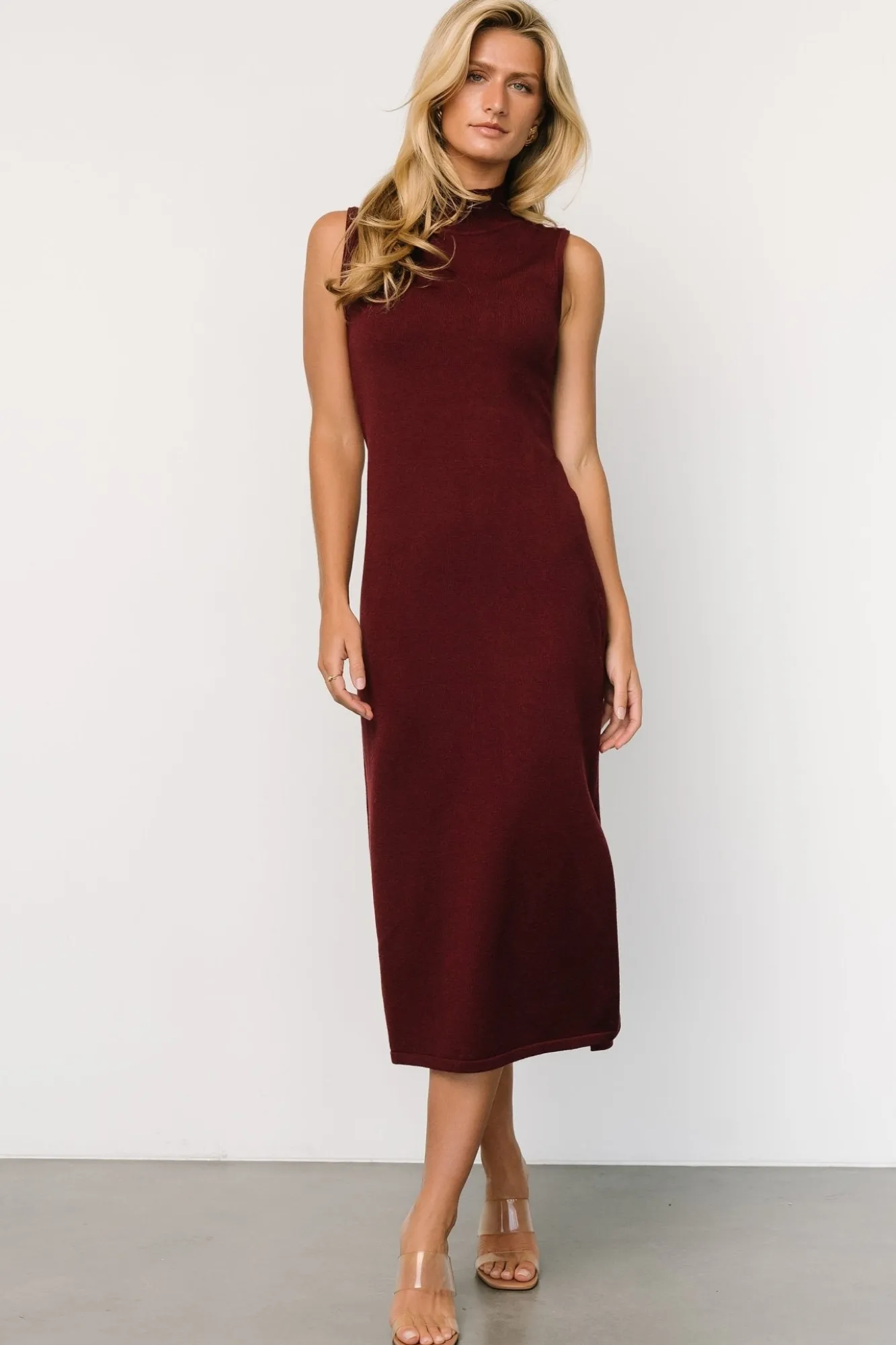 Baltic Born Angelina Mock Neck Tank Dress |