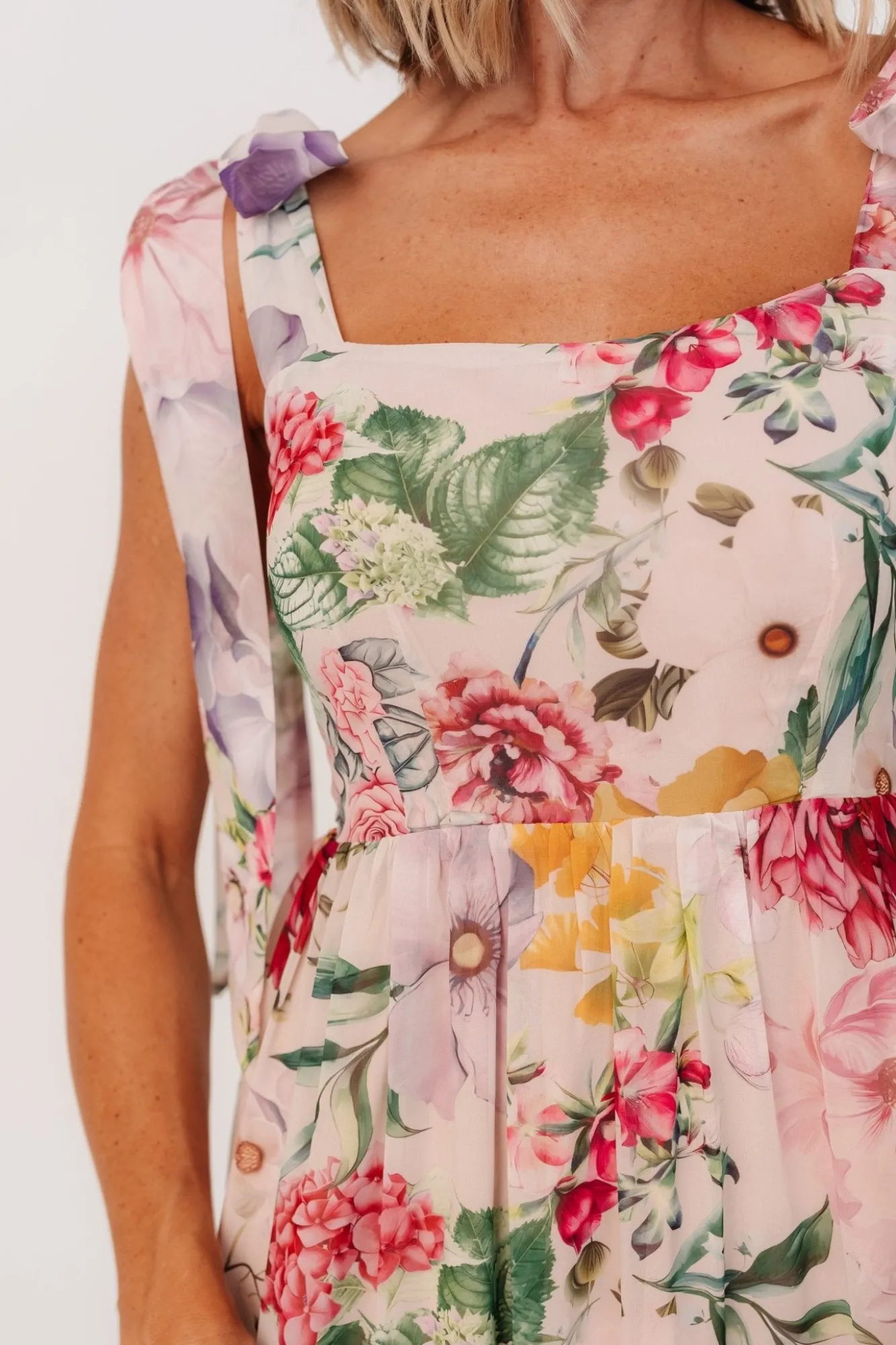 Baltic Born Anita Maxi Dress | Blush Multi Floral