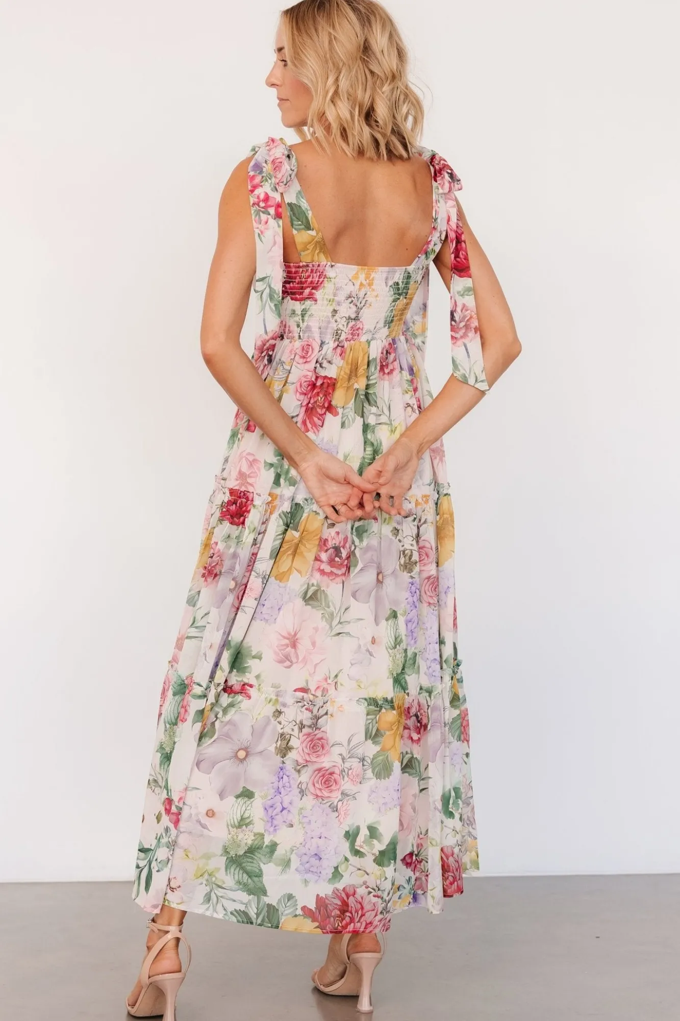 Baltic Born Anita Maxi Dress | Blush Multi Floral