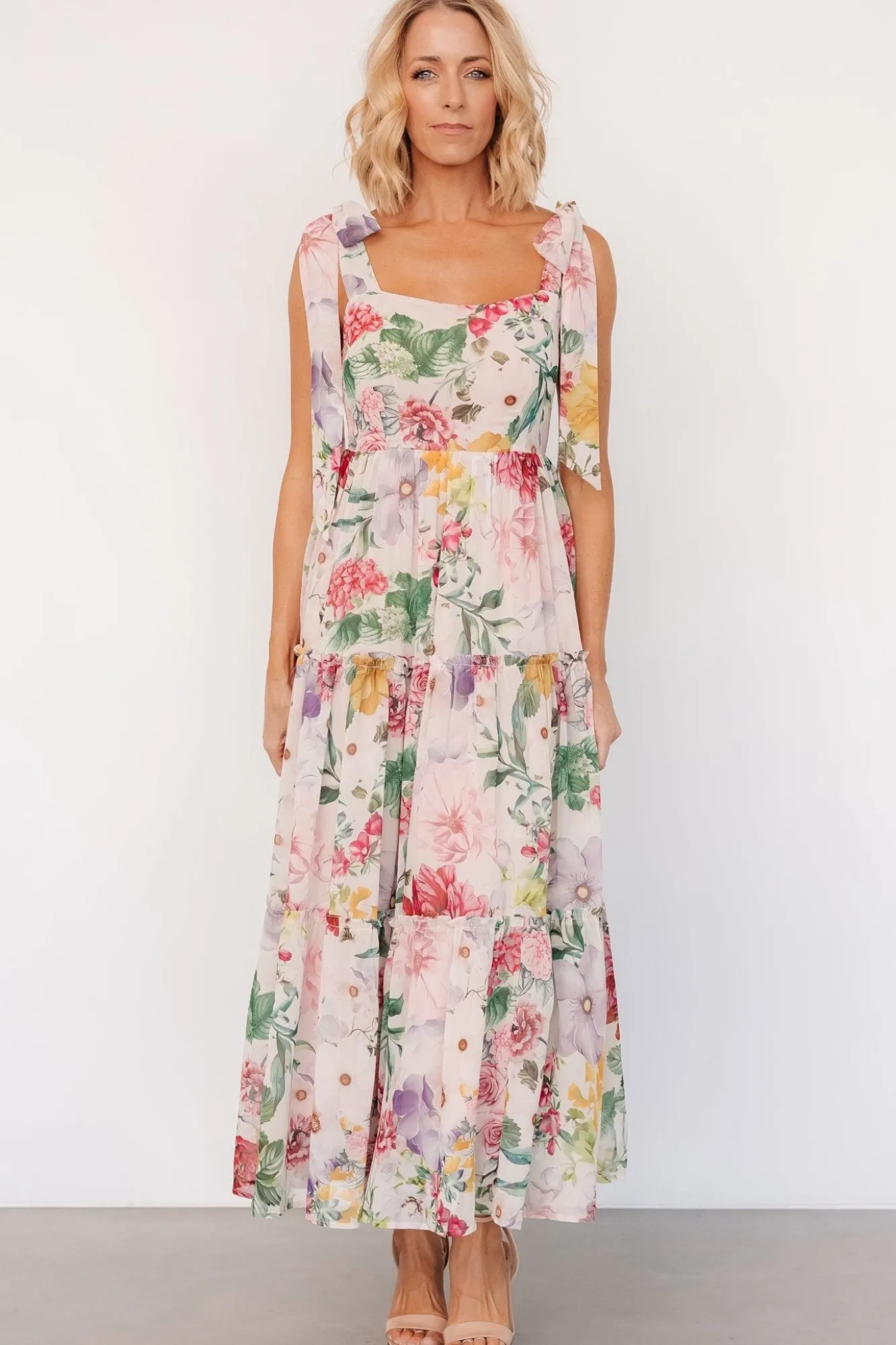 Baltic Born Anita Maxi Dress | Blush Multi Floral