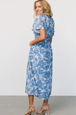 Baltic Born Annise Midi Dress | Blue Floral