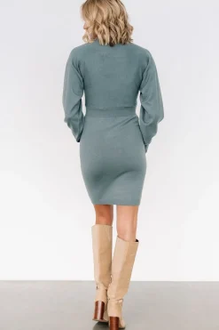 Baltic Born Anson Sweater Dress | Winter Green
