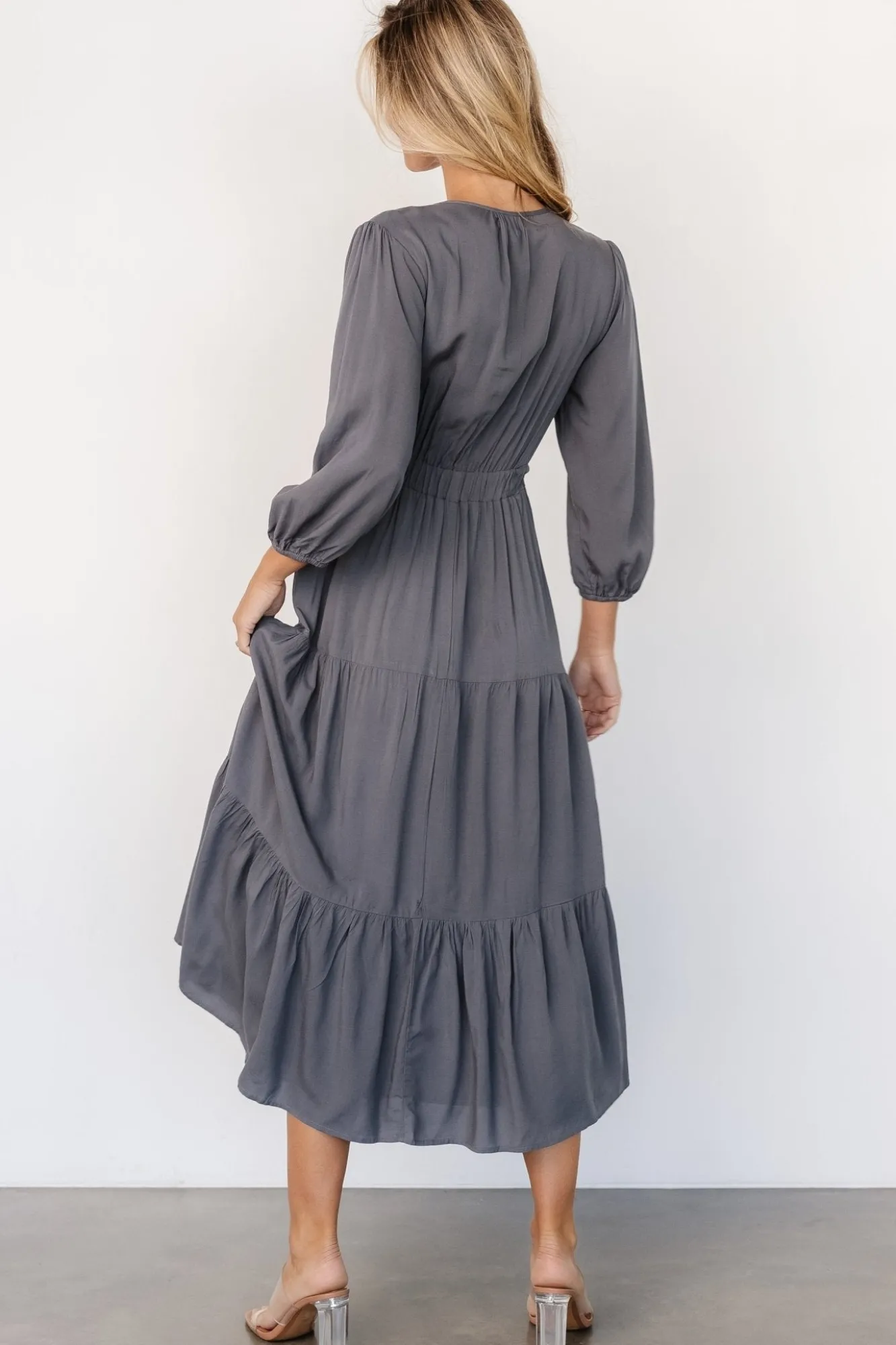 Baltic Born Antonia Dress | Dark Gray