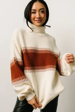 Baltic Born Antonov Turtle Neck Sweater | Cream + Spice