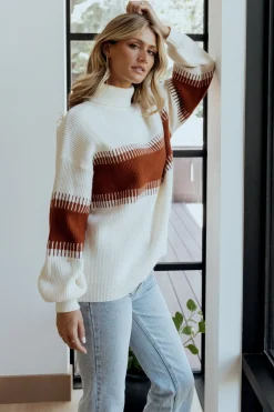 Baltic Born Antonov Turtle Neck Sweater | Cream + Spice