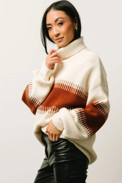 Baltic Born Antonov Turtle Neck Sweater | Cream + Spice