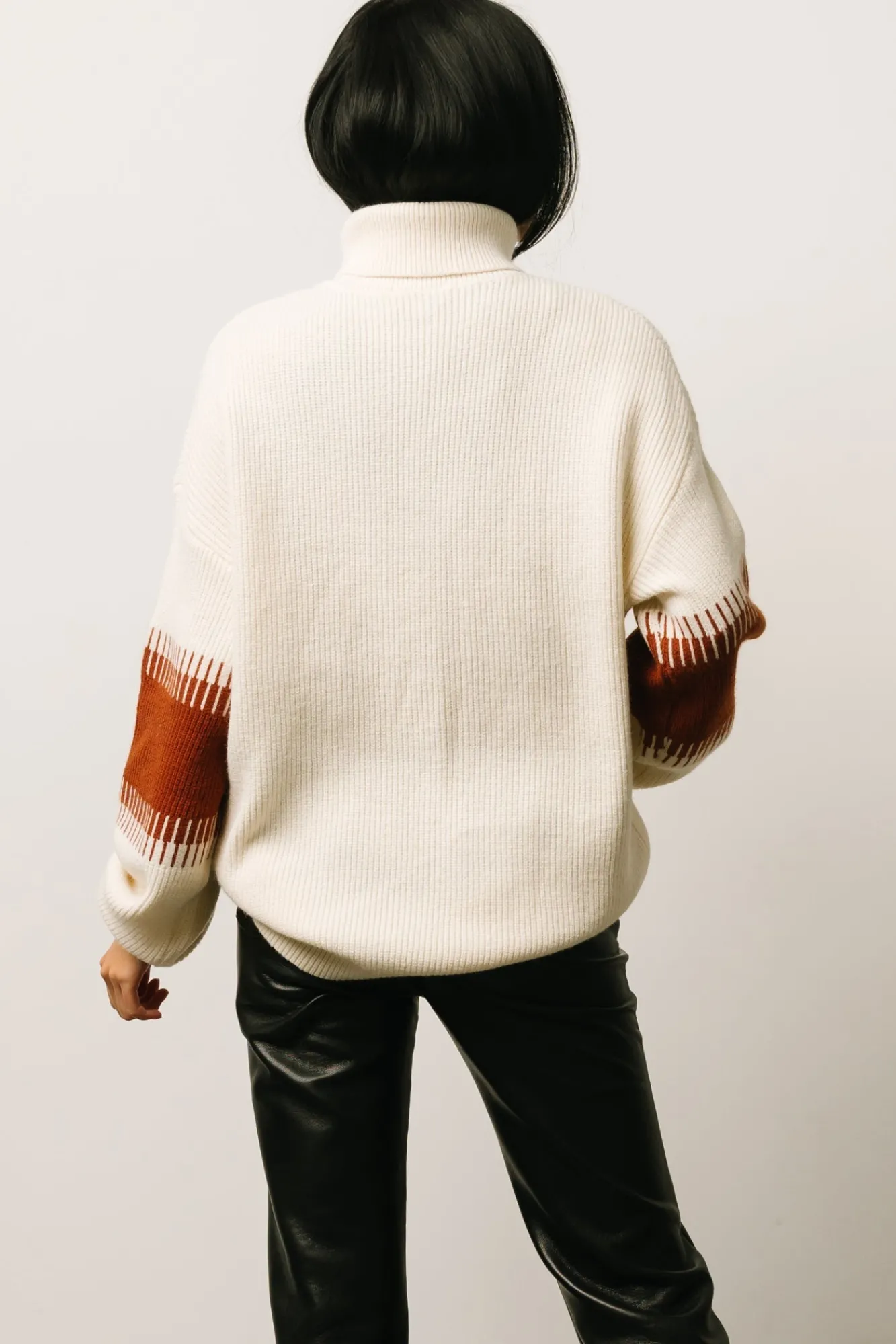 Baltic Born Antonov Turtle Neck Sweater | Cream + Spice