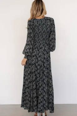 Baltic Born Anya Maxi Dress | Hunter Green Print